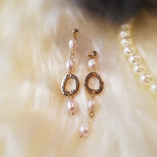 pearl chain pierce 【p012】