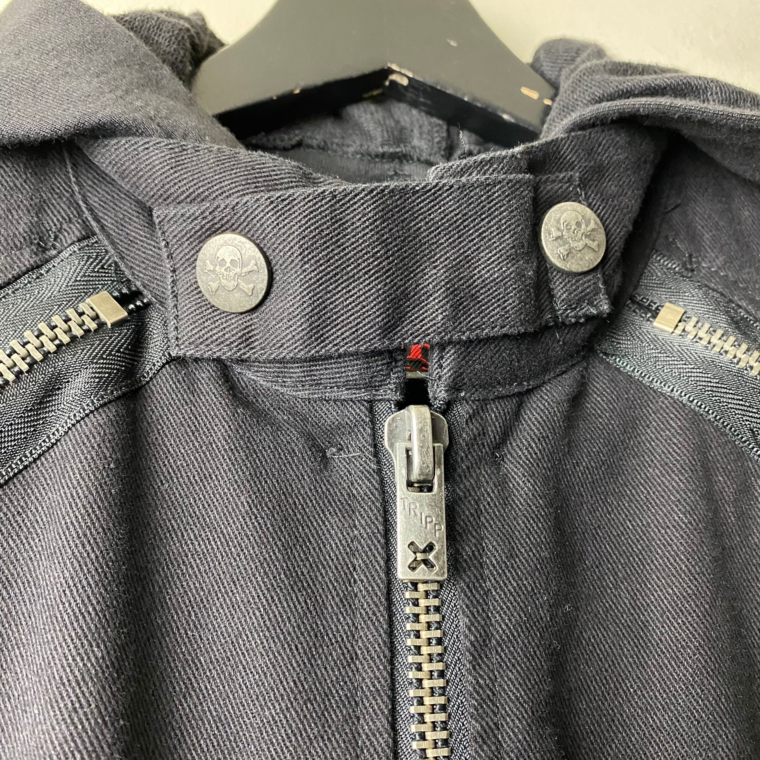 TRIPP NYC bondage maxi coat | NOIR ONLINE