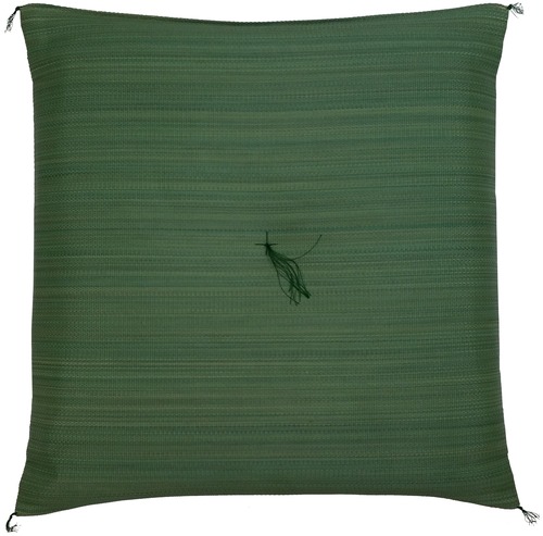 【純国産 い草座布団】ブルー　Japanese Rush Grass Cushion : BLUE