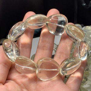 レア♪大きいハート✩天然シトリンハートブレスレット