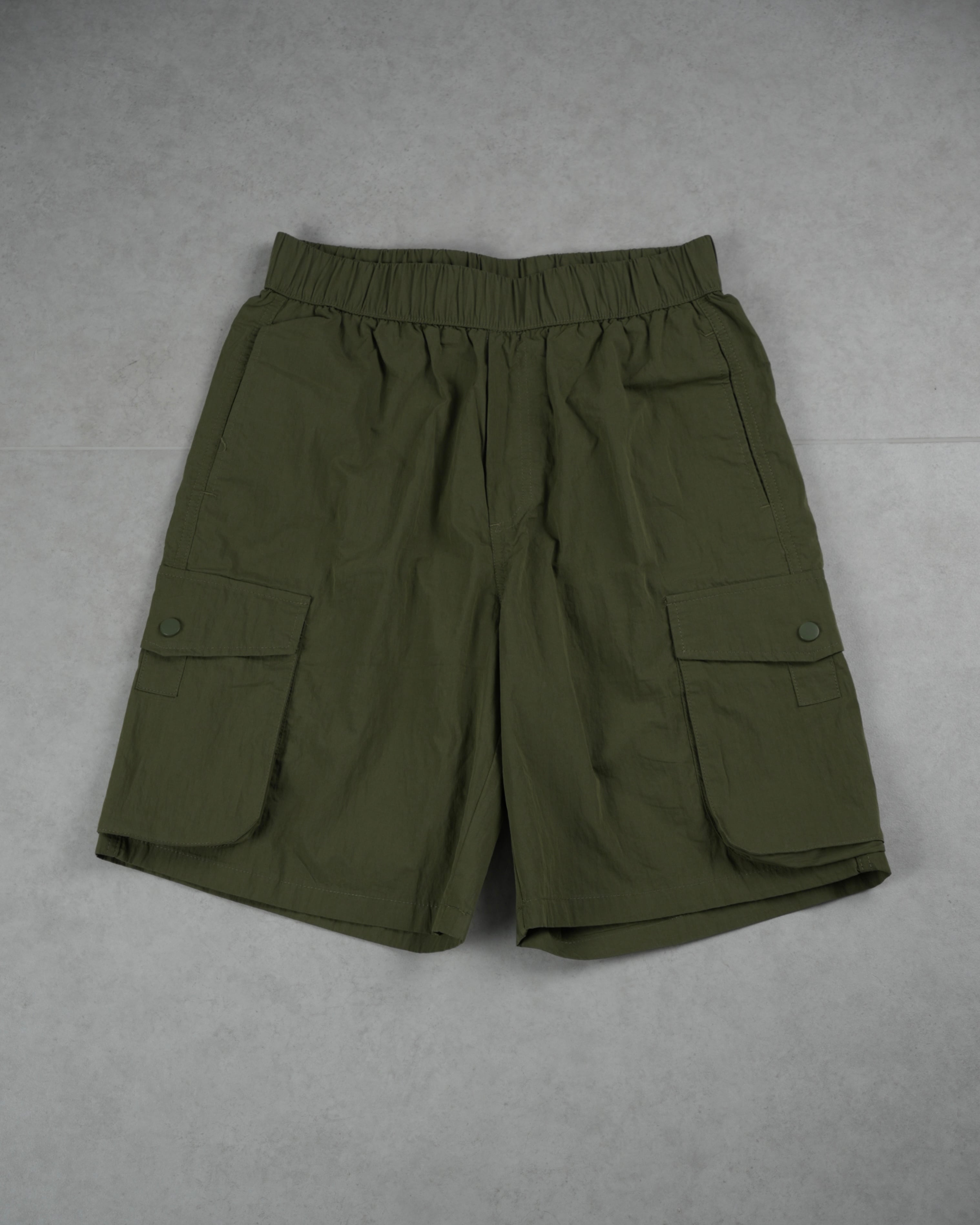 COMFORTABLE REASON / BAKER SHORTS - OLIVE | PAY ID