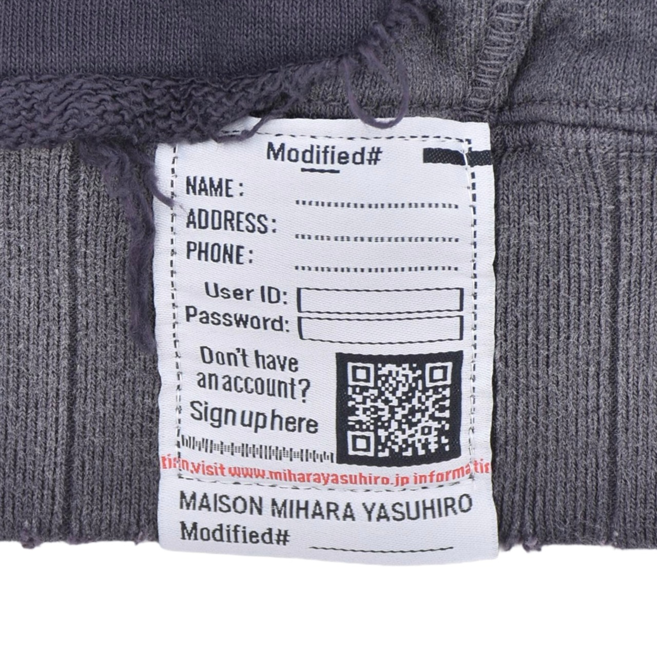 【Maison MIHARA YASUHIRO】SUN FADED SWEAT PARKA - 10