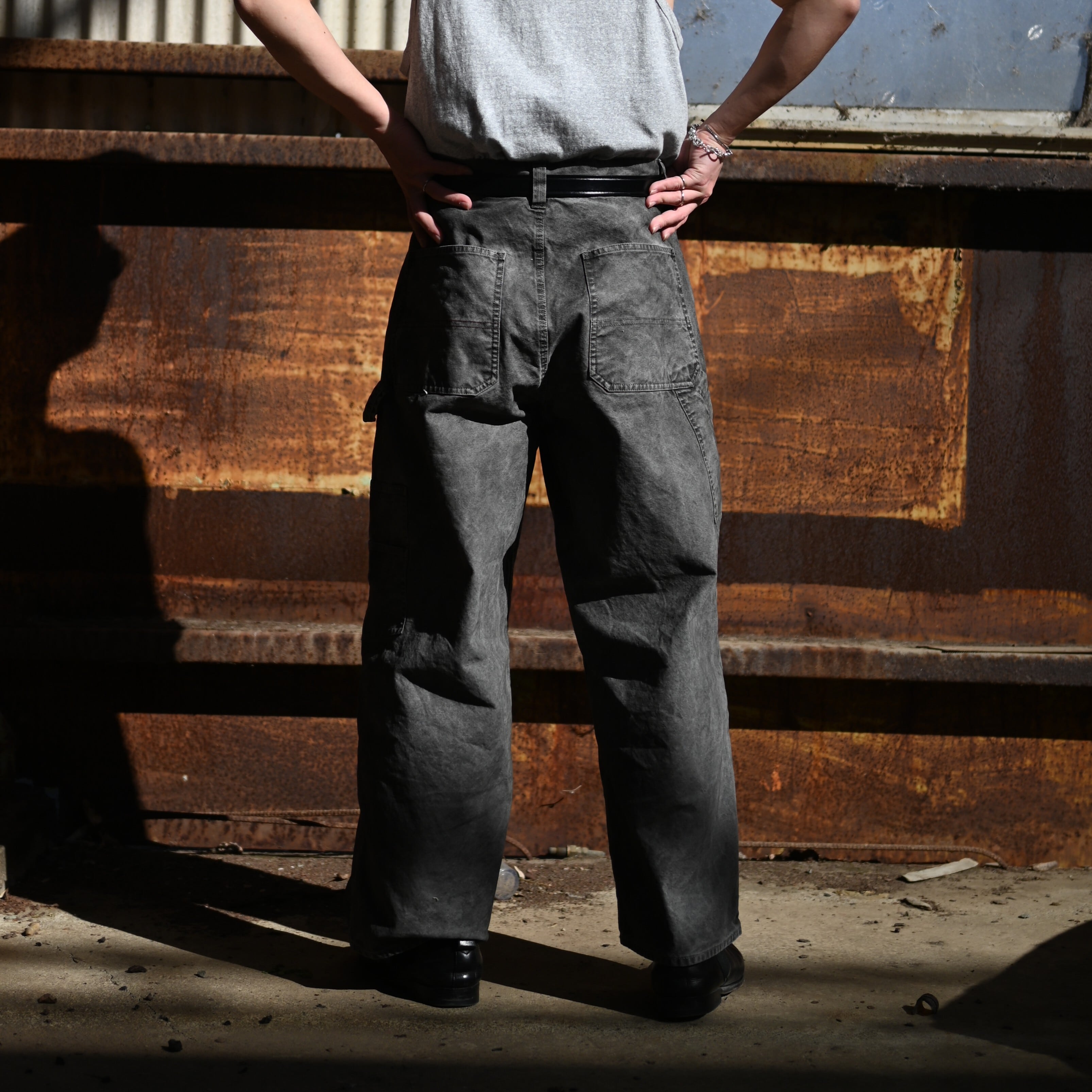 ANACHRONORM / PIGMENT DYED DUCK PAINTER PANTS | GANKO