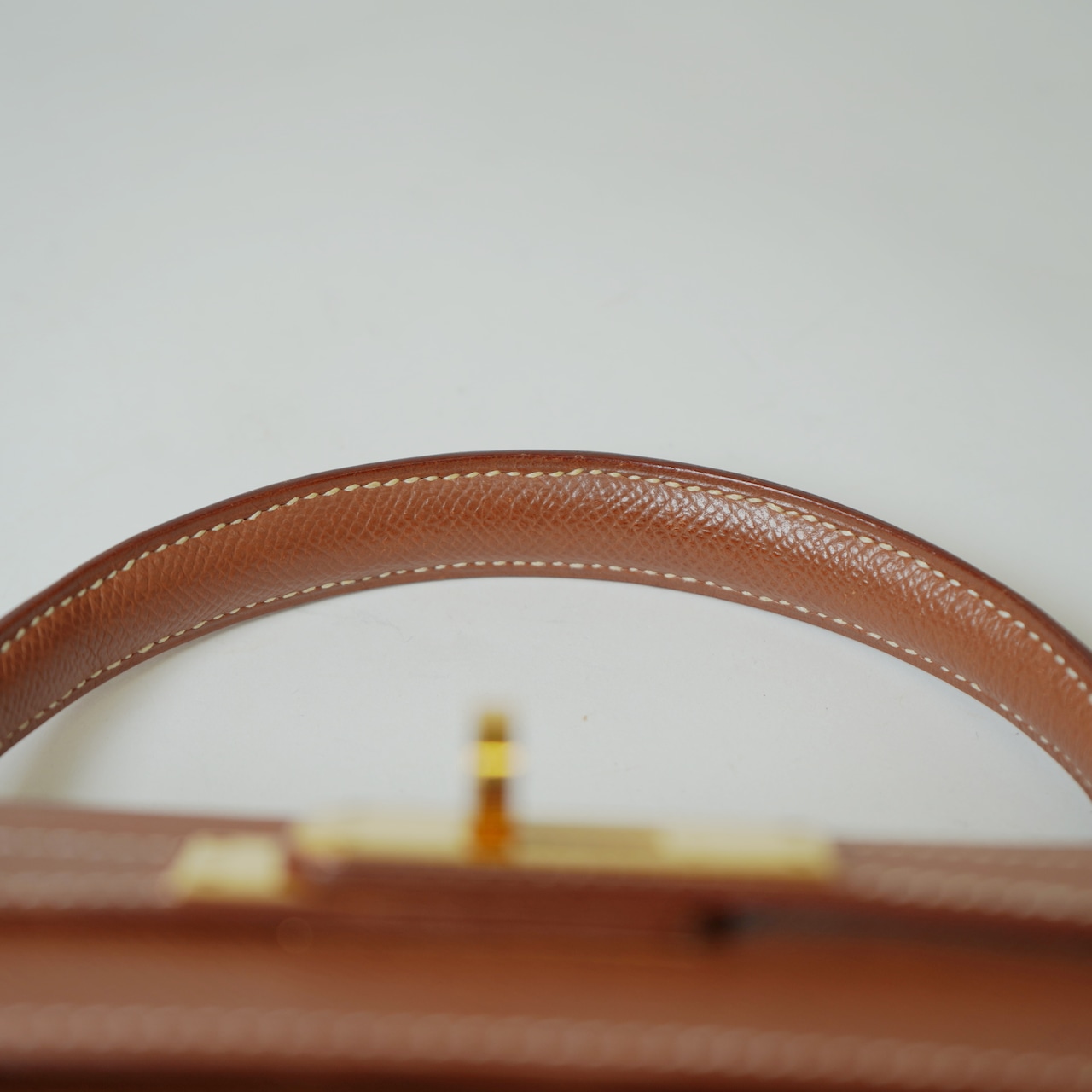 HERMES エルメス ケリー 32 ヴォーエプソン 2WAYハンドバッグ ゴールド ゴールド金具 〇Z:1996年