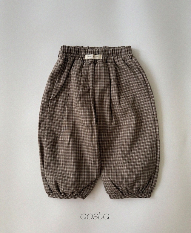 Aosta / Mocha Balloon Pants