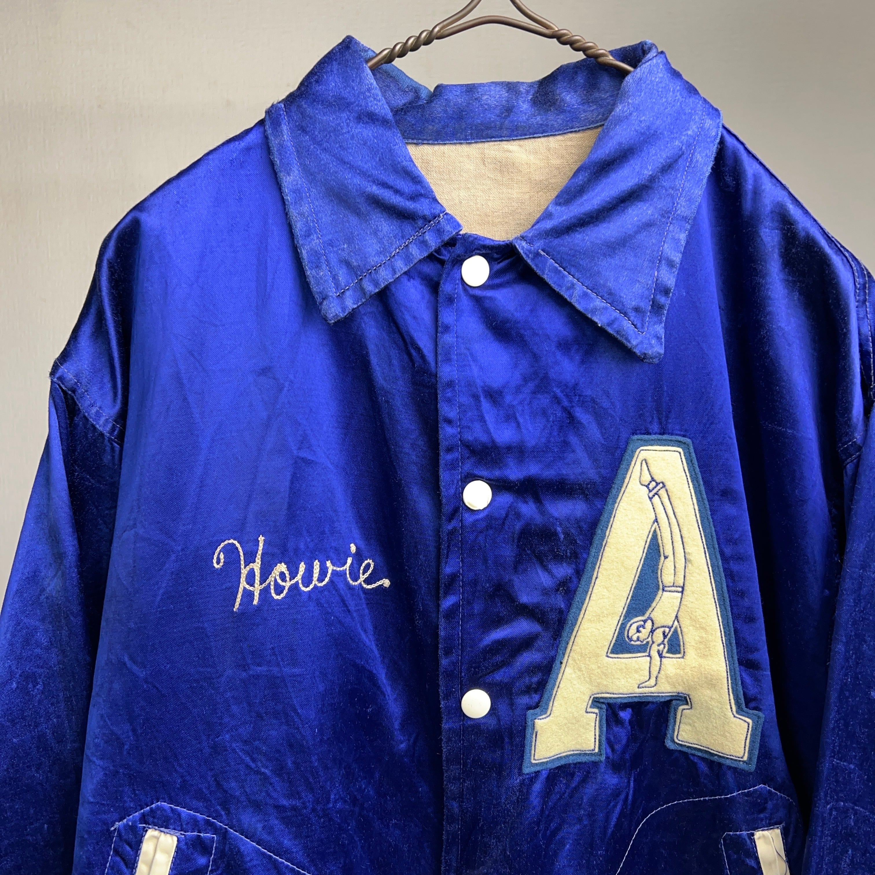 50's~60's SATIN STADIUM JACKET 50年代 60年代 サテンスタジャン 50's~60's SATIN STADIUM JACKET 50年代 60年代 サテンスタジャン
