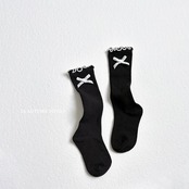 韓国子供服 / VIVID-I / 26Autumn /リボンメローソックス３セット / 靴下/ 秋服 *onesize*