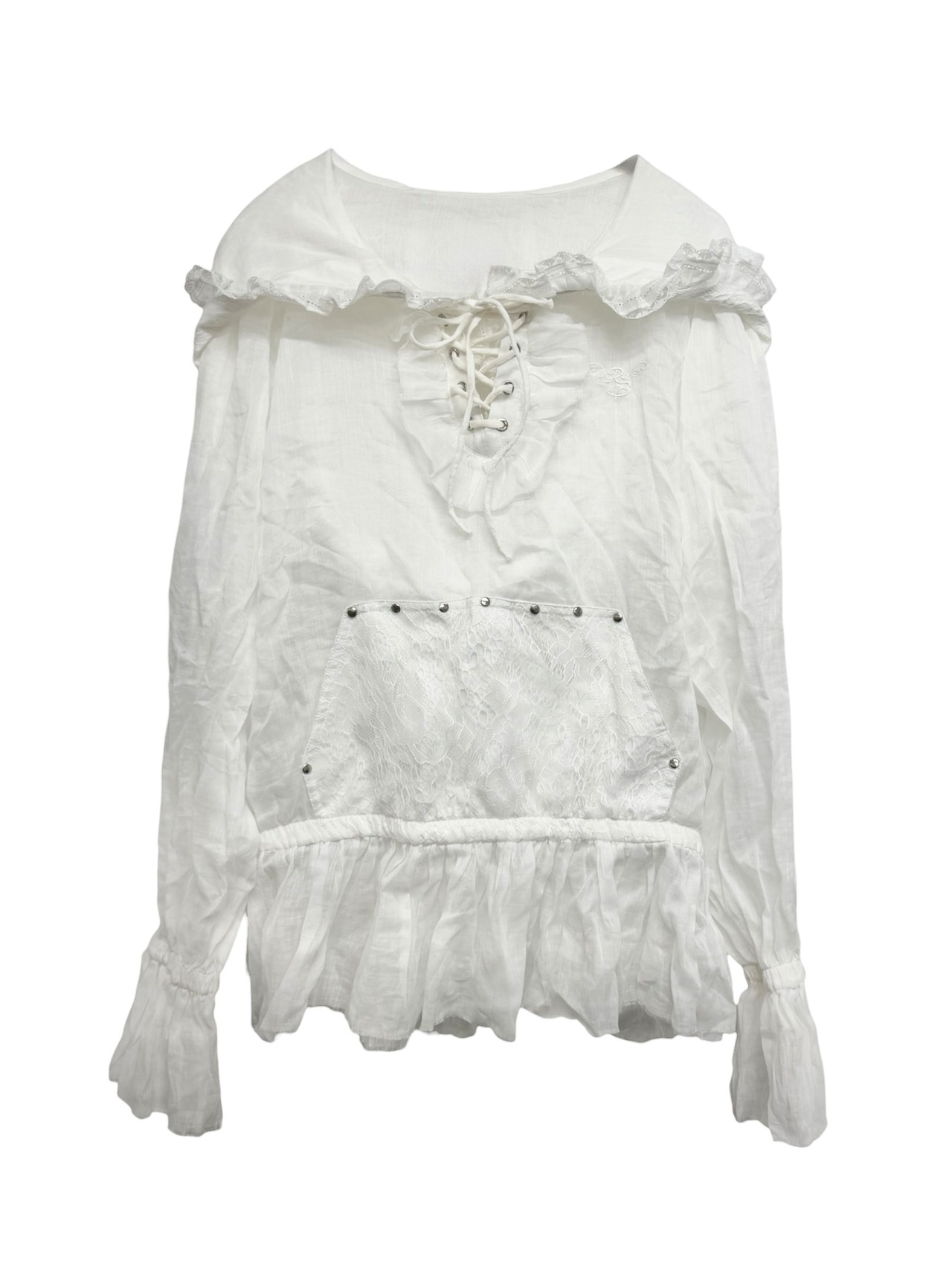 【受注生産】【RINBIRTH】Veil Hoodie Dress 40023