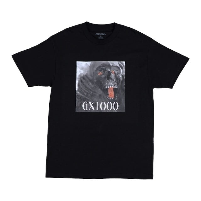 GX1000 Tシャツ ブラック 新品新作GX1000 ジーエックスセン スケート