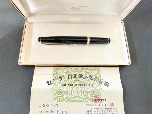 '60s　セーラー万年筆 ２３　SAILOR 23　（細字）　23K　　　　　02716