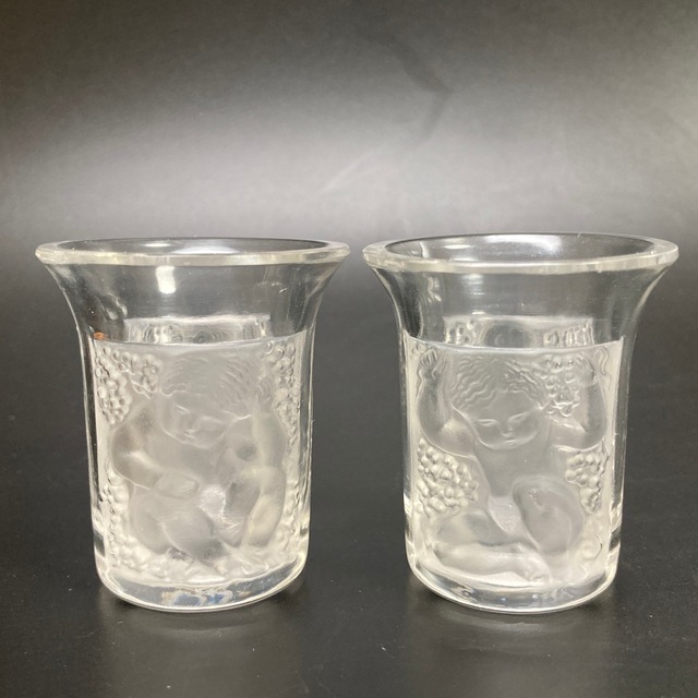 R.LALIQUE ルネ・ラリック ショット リキュールグラス「Enfants」アン 