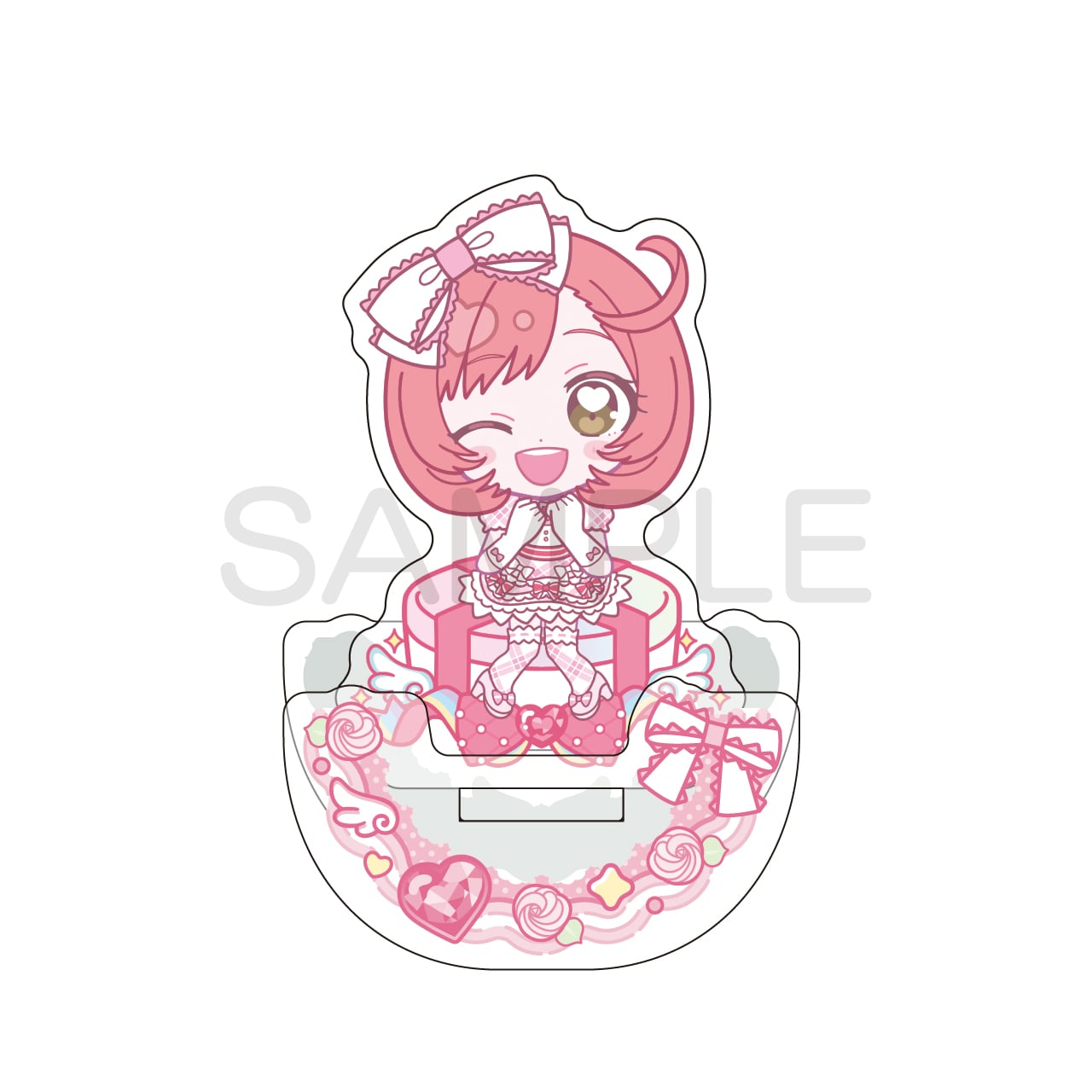 プリティーシリーズ きゃらっぴん ゆらゆらアクリルスタンド なる