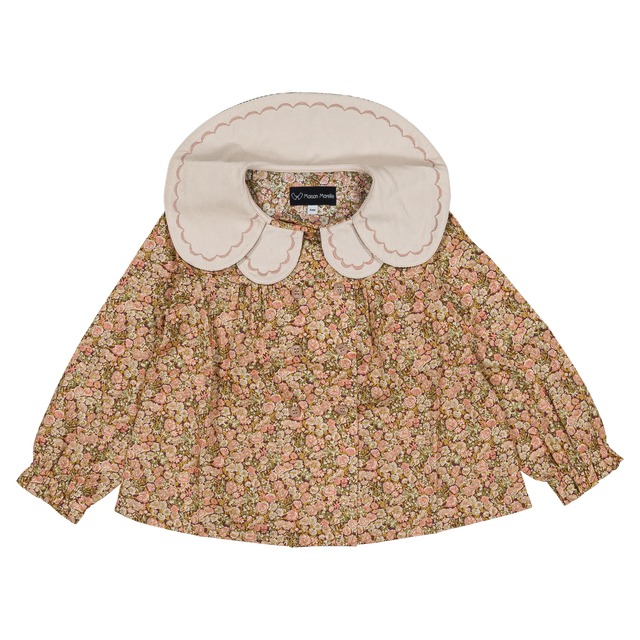 ご予約【MaisonMarelle】送料無料Blouse NOLLET- liberty