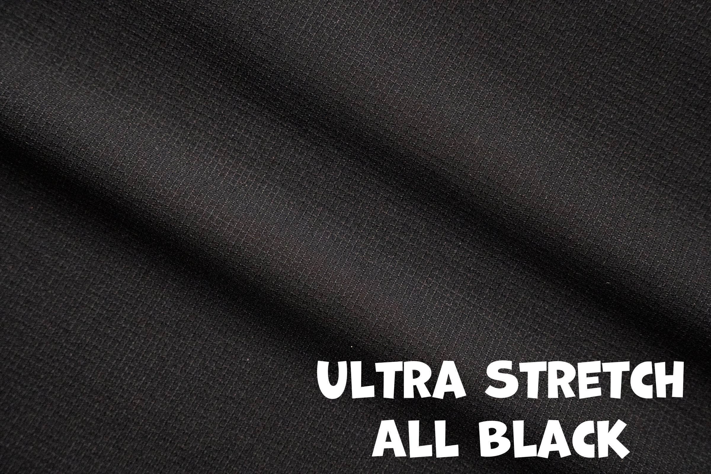 【生地販売】Ultra Stretch All Black