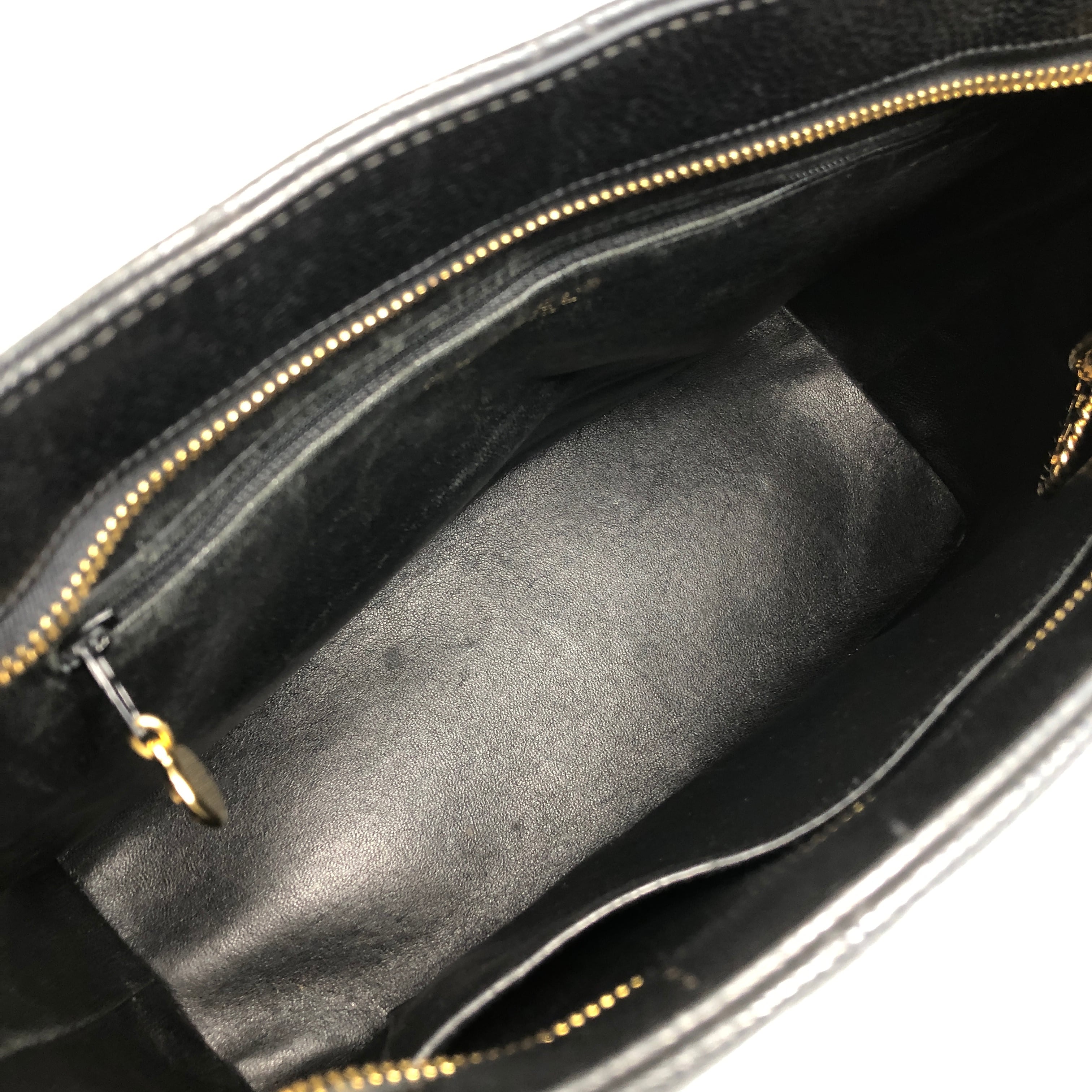CHANEL シャネル トートバッグ ブラック ココマーク キャビア CHANEL シャネル トートバッグ ブラック ココマーク キャビア