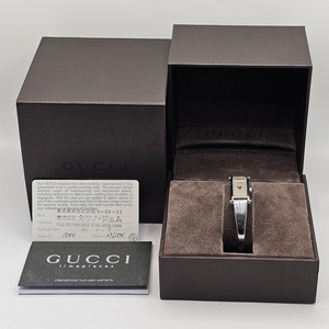 【超美品】GUCCI クォーツ腕時計 シルバー