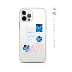 丙夜 - 和風 ステッカー iPhone クリアケース（ハード or ソフト）【23-24AW】