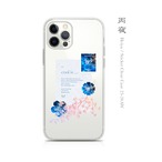 丙夜 - 和風 ステッカー iPhone クリアケース（ハード or ソフト）【23-24AW】