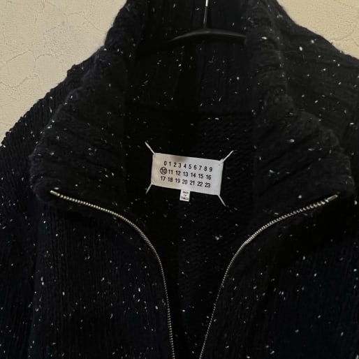 Maison Margiela 10 メゾン マルジェラ 19AW Full Zip rib sweater