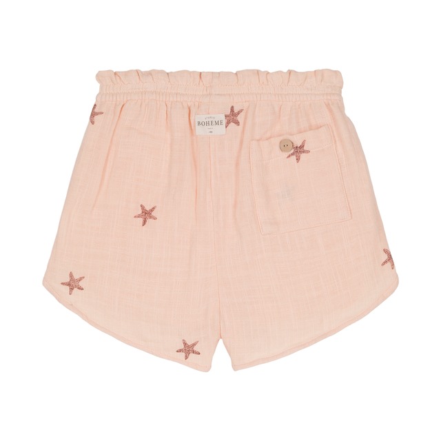 studio boheme paris / SHORTS GEORGETTE(LIGHT PINK/ STARFISH)