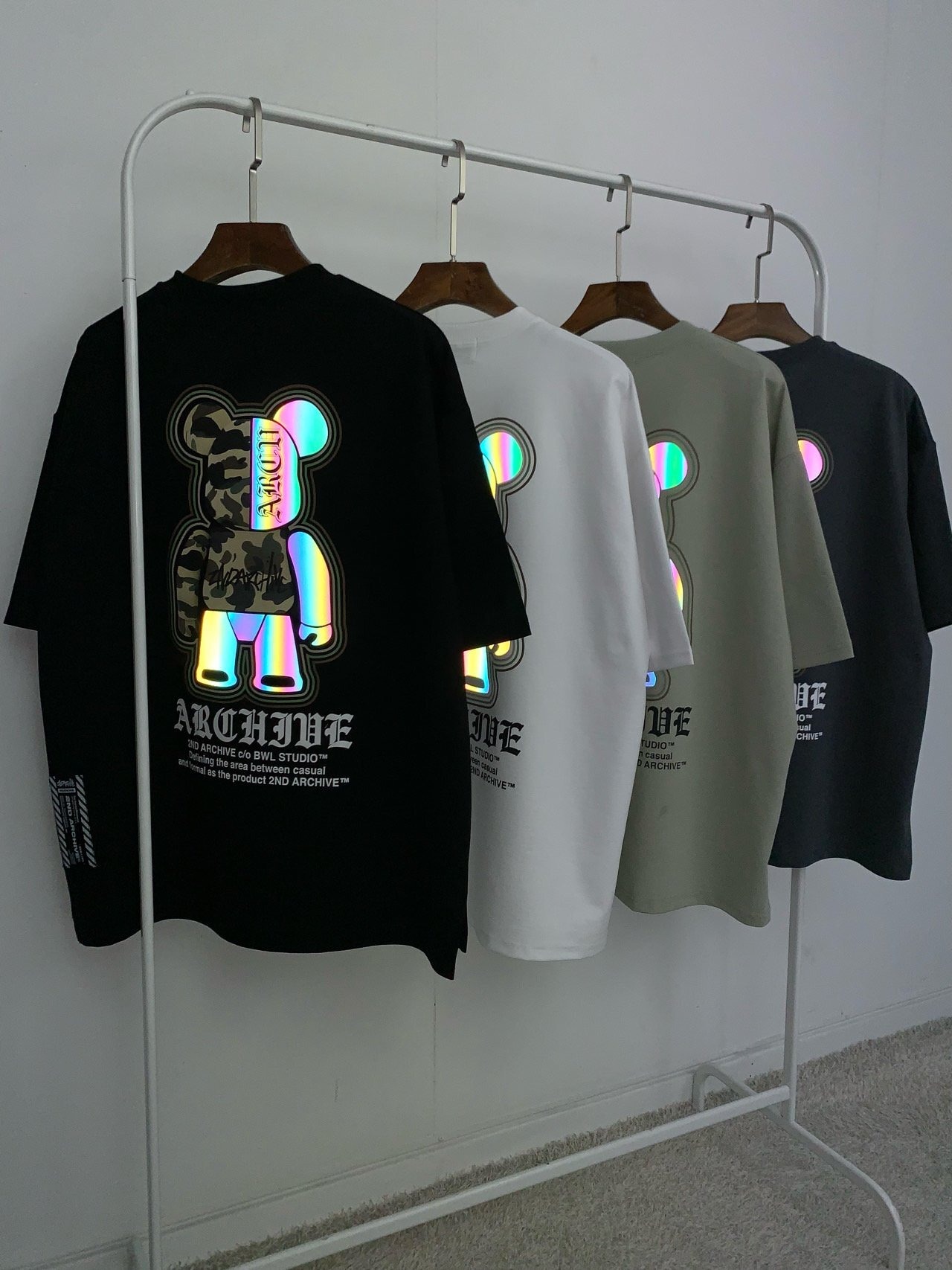 2ND010 2NDARCHIVE Tシャツ 韓国ファッション オーバーサイズ ユニセックス