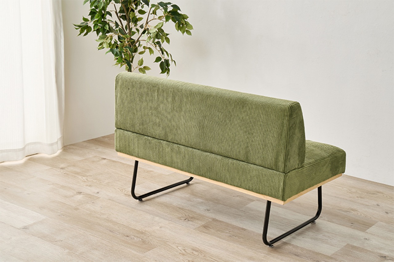 コンパクト コーデュロイ ソファ