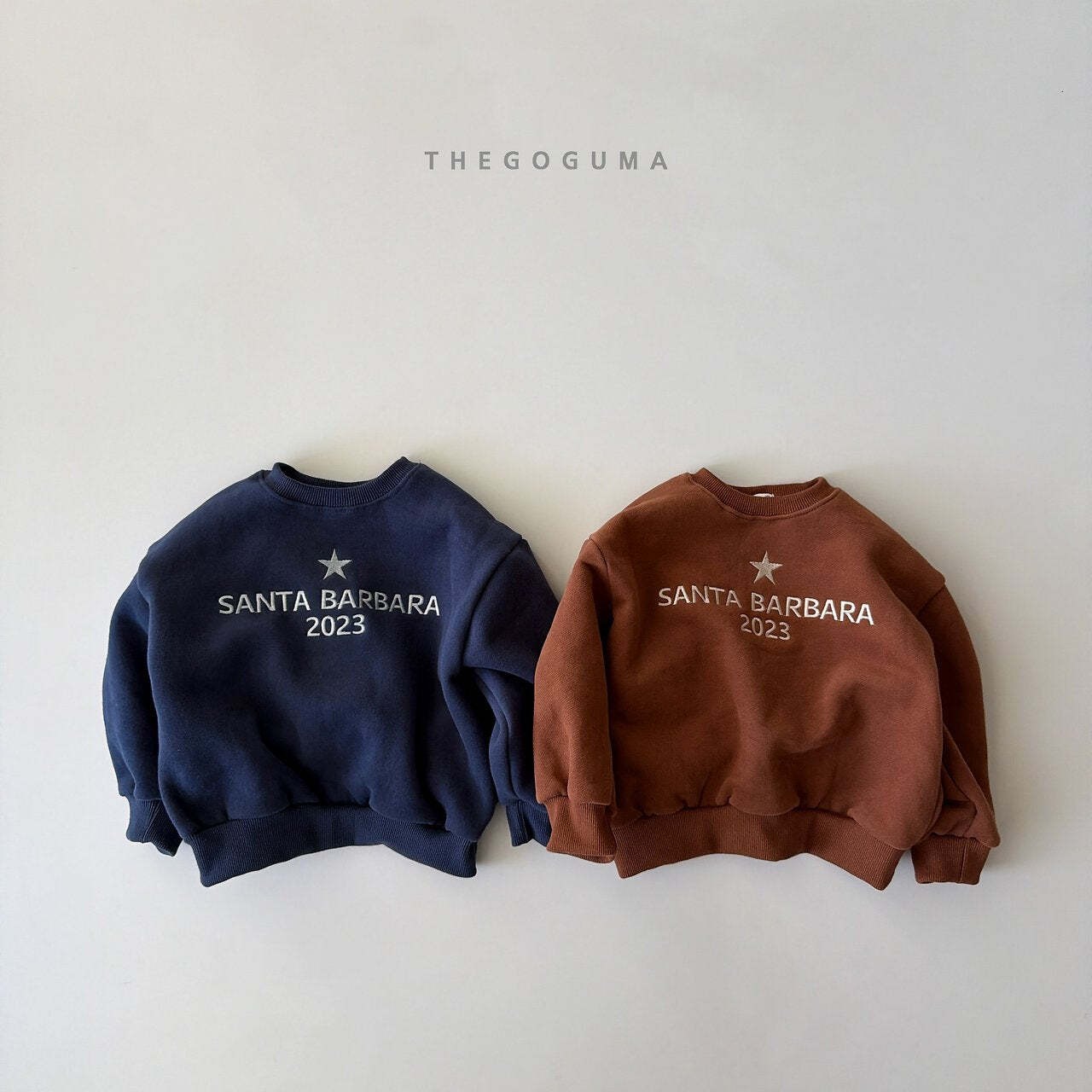 【取寄】THE GOGUMA バーバラ刺繍トレーナー｜冬服｜韓国子供服