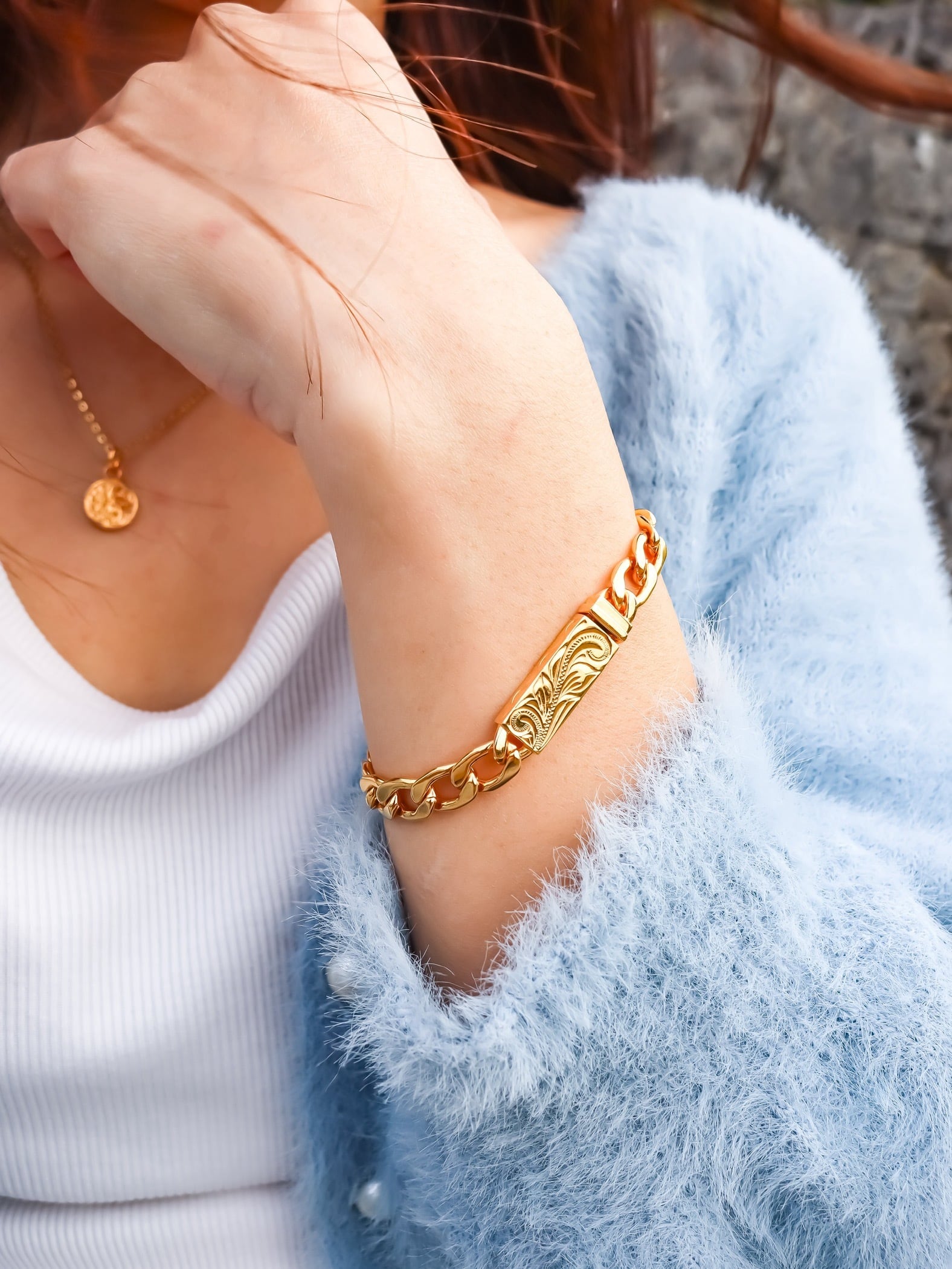 Block plate easy bracelet | IRIEBEACH