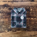 1990's Deadstock Sears Print Flannel Work Shirt/ L