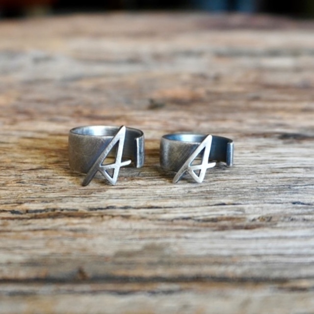 Silver Motif Ring Original（7号-11号）