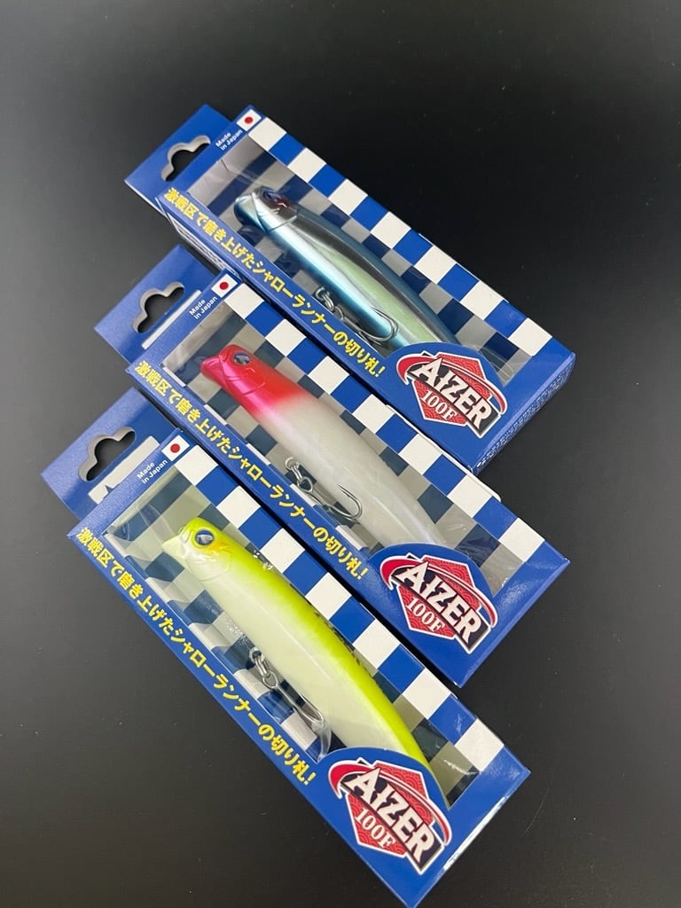 ブルーブルー アイザー100F ３点セット Blue Blue(ブルーブルー) AIZER(アイザー) 100F | つり具のビッグ