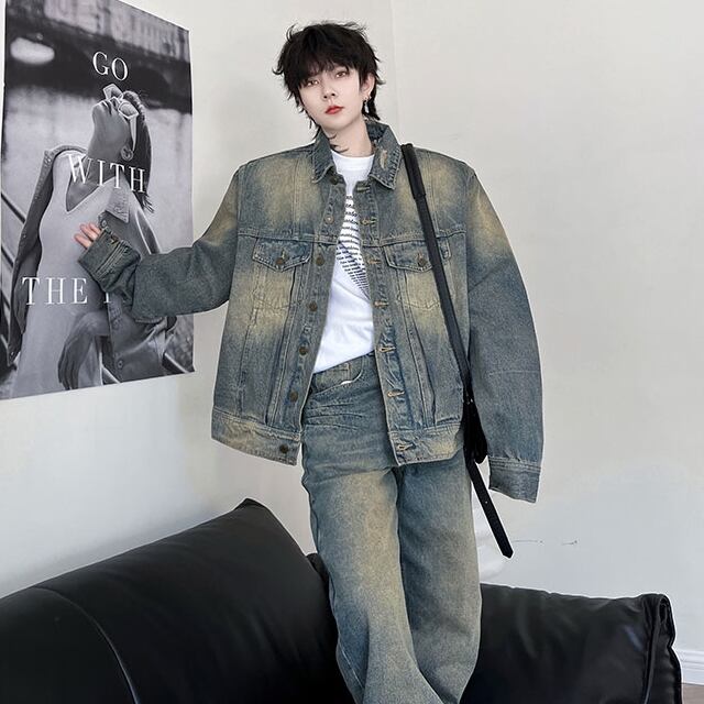 【韓国】GOSPHERES新品タグ付きMサイズ　上下セット GOOPiMADE - “MRZ-01“ SOFTBOX Axis Track Pants - “ SHINKIROU1.0