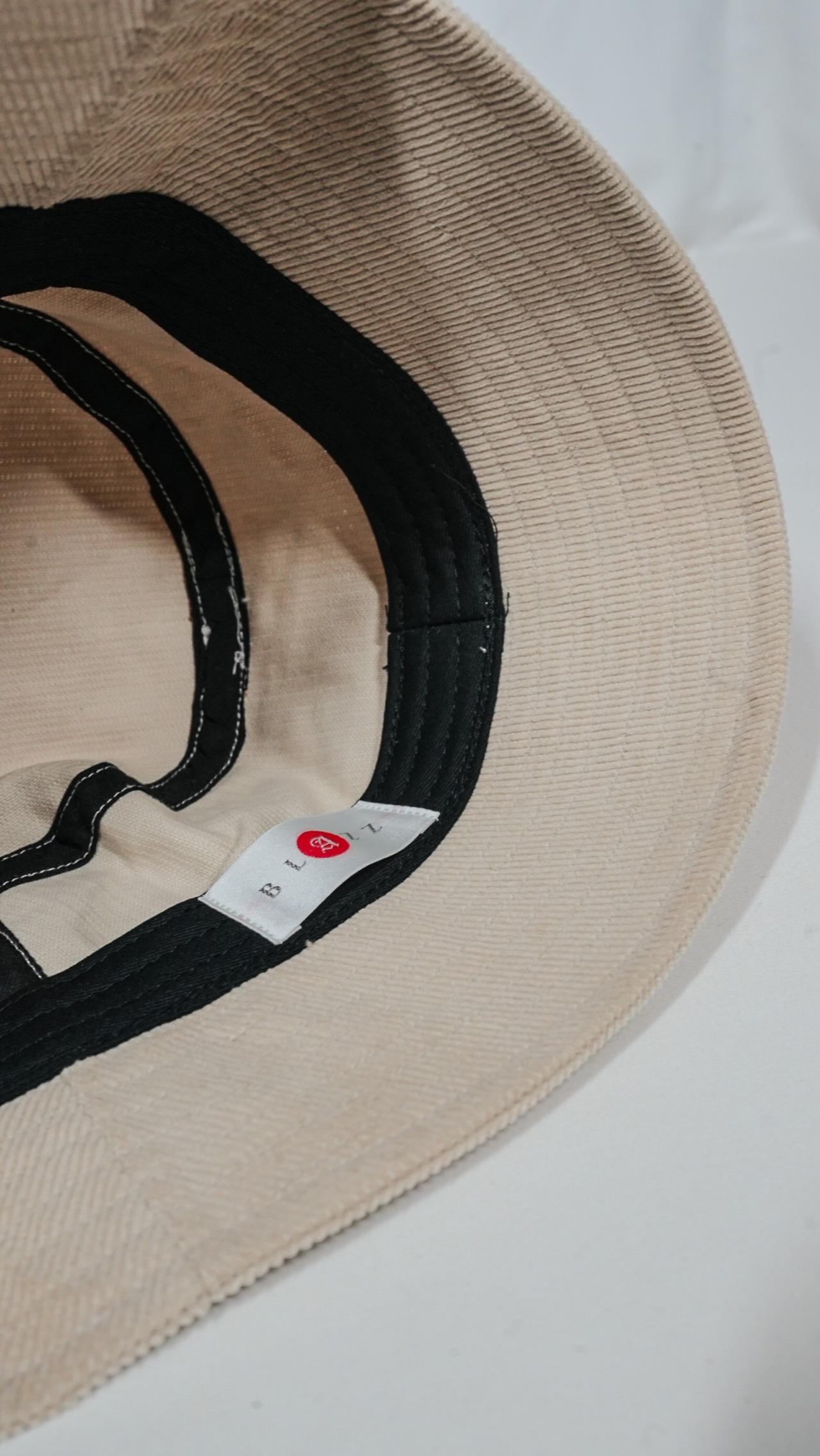 Organic Cotton Cord Bucket Hat [SAND]