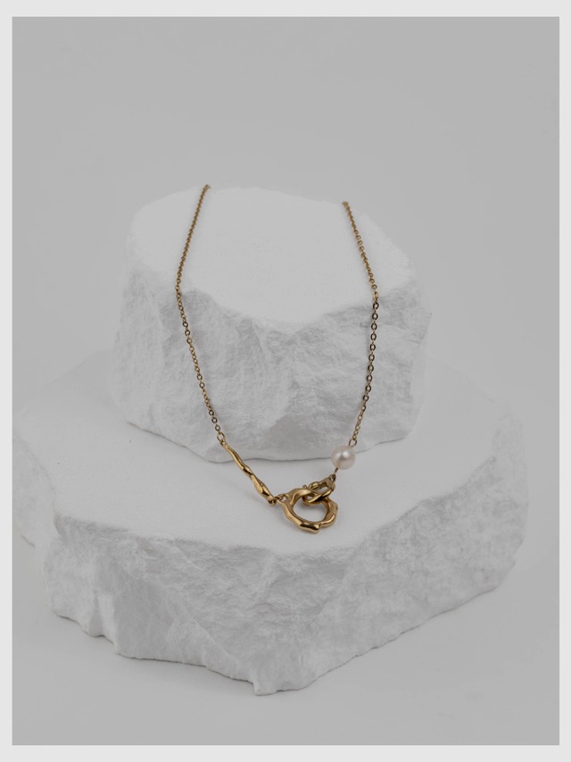 Necklace -Gold-
