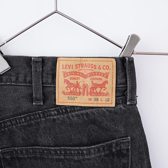 リーバイス550 Levis W38 ブラックデニム 黒 バギーパンツ 9408 | fuufu 