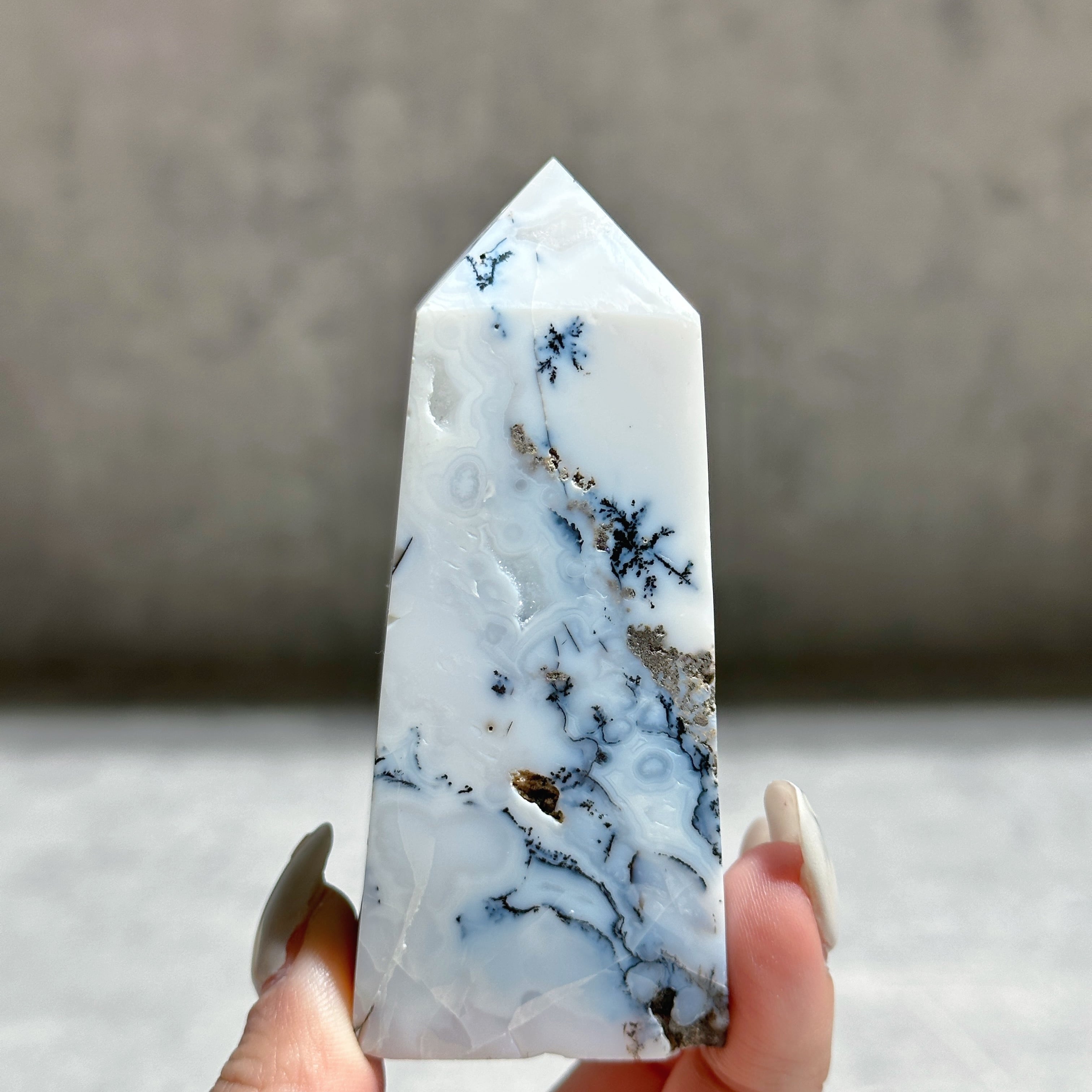 デンドリティックアゲート タワー03◇ Dendritic Agate ◇天然石・鉱物