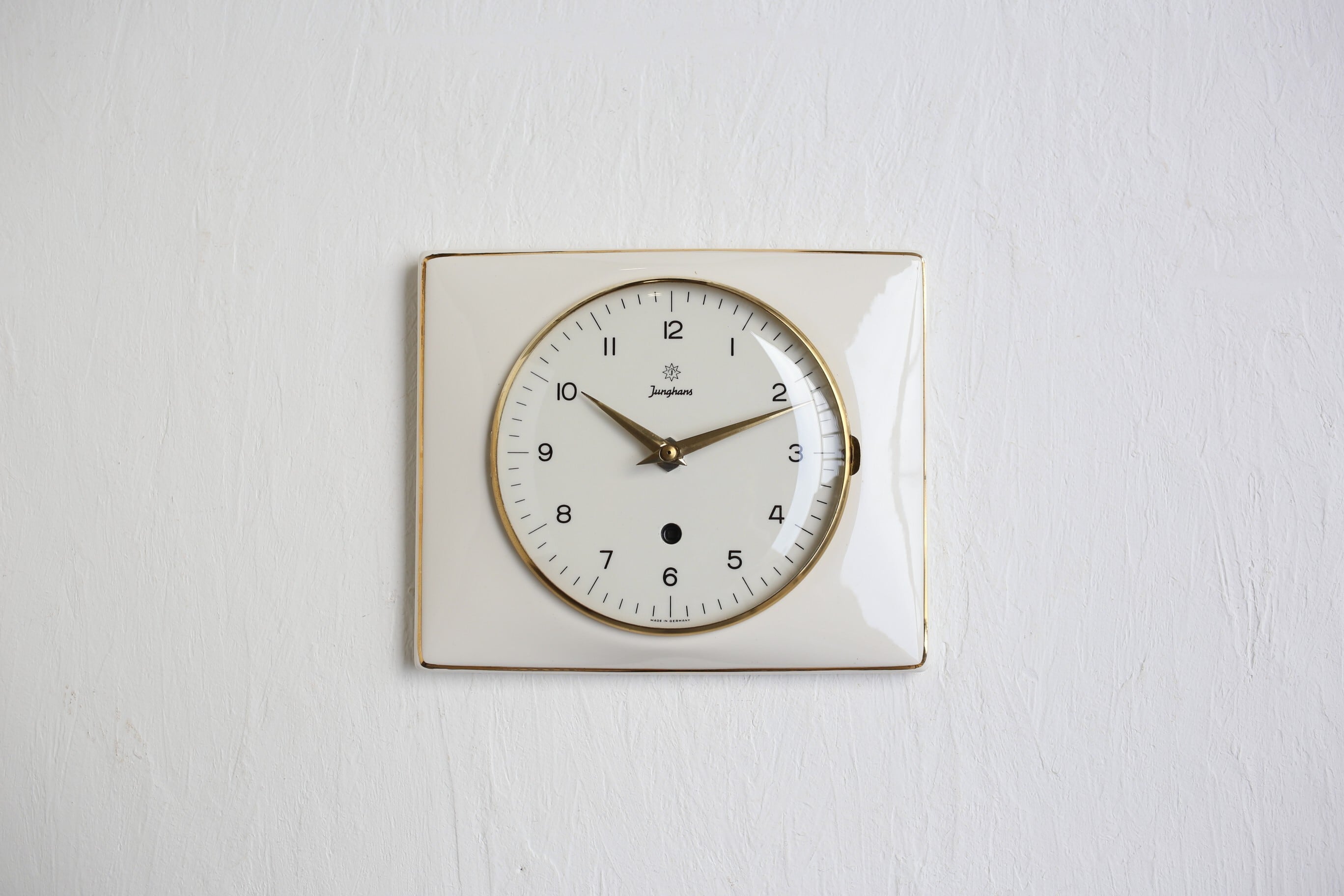 tora様　ドイツ　JUNGHANS ユンハンス　陶器の掛時計　アンティーク tora様 ドイツ JUNGHANS ユンハンス 陶器の掛時計 アンティーク