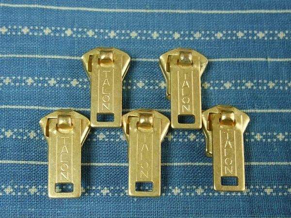 Dead-Stock 50s TALON Zipper Sliders | Wonder Wear Dead-Stock 50s TALON Zipper Sliders | Wonder Wear