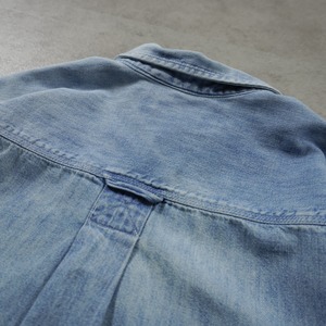 80s〜 Eddie Bauer Denim shirt  "made in USA" XL 古着