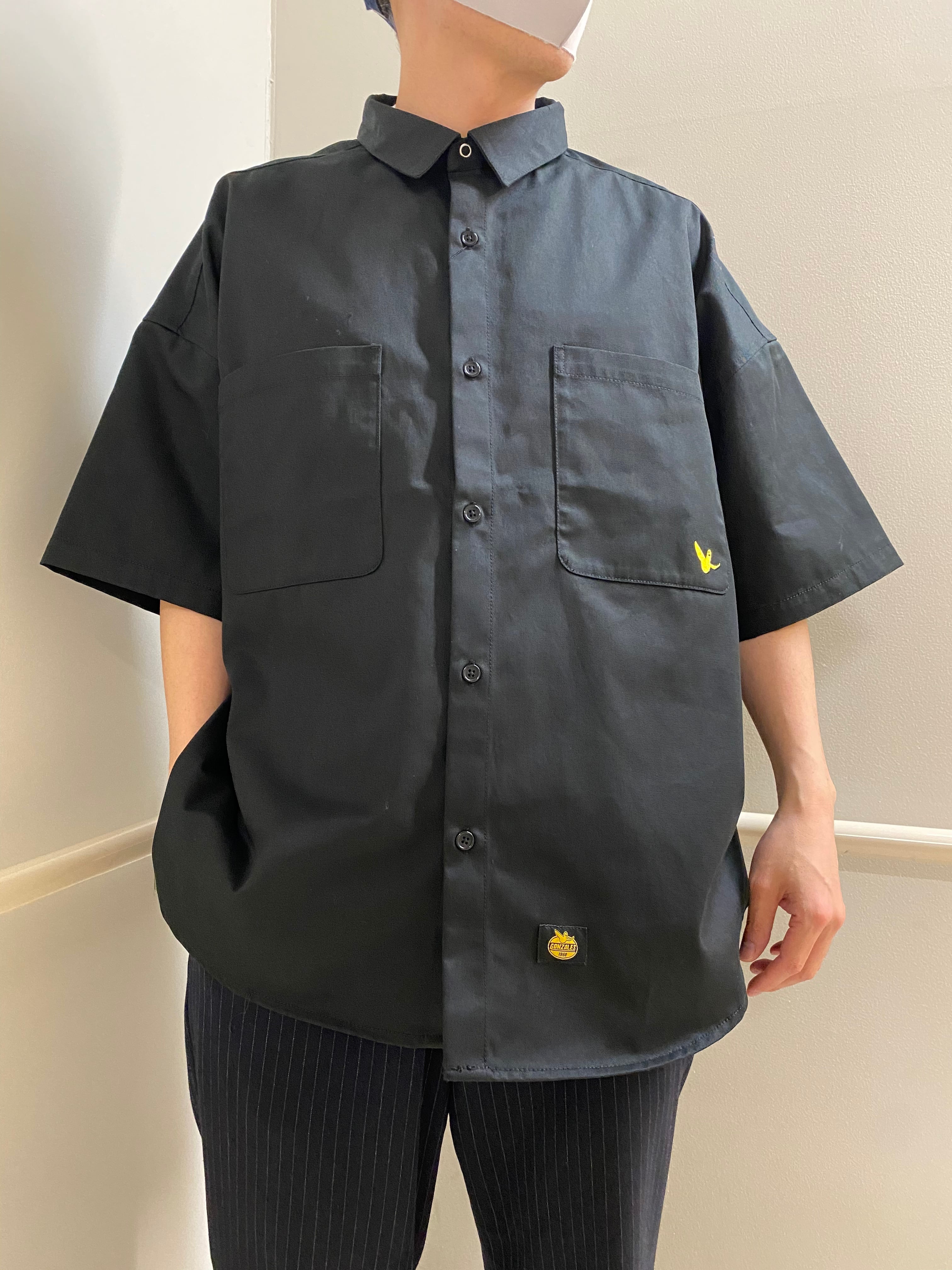 MARK GONZALES (マークゴンザレス) PHOTO Pt. WORK SHIRT / フォト