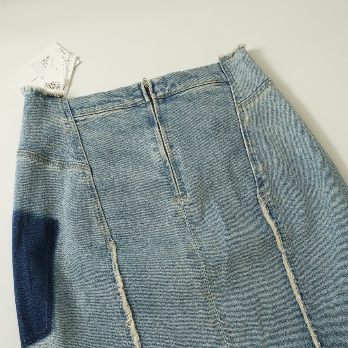ameri ribbon denim 組付ける skirt アメリヴィンテージ 