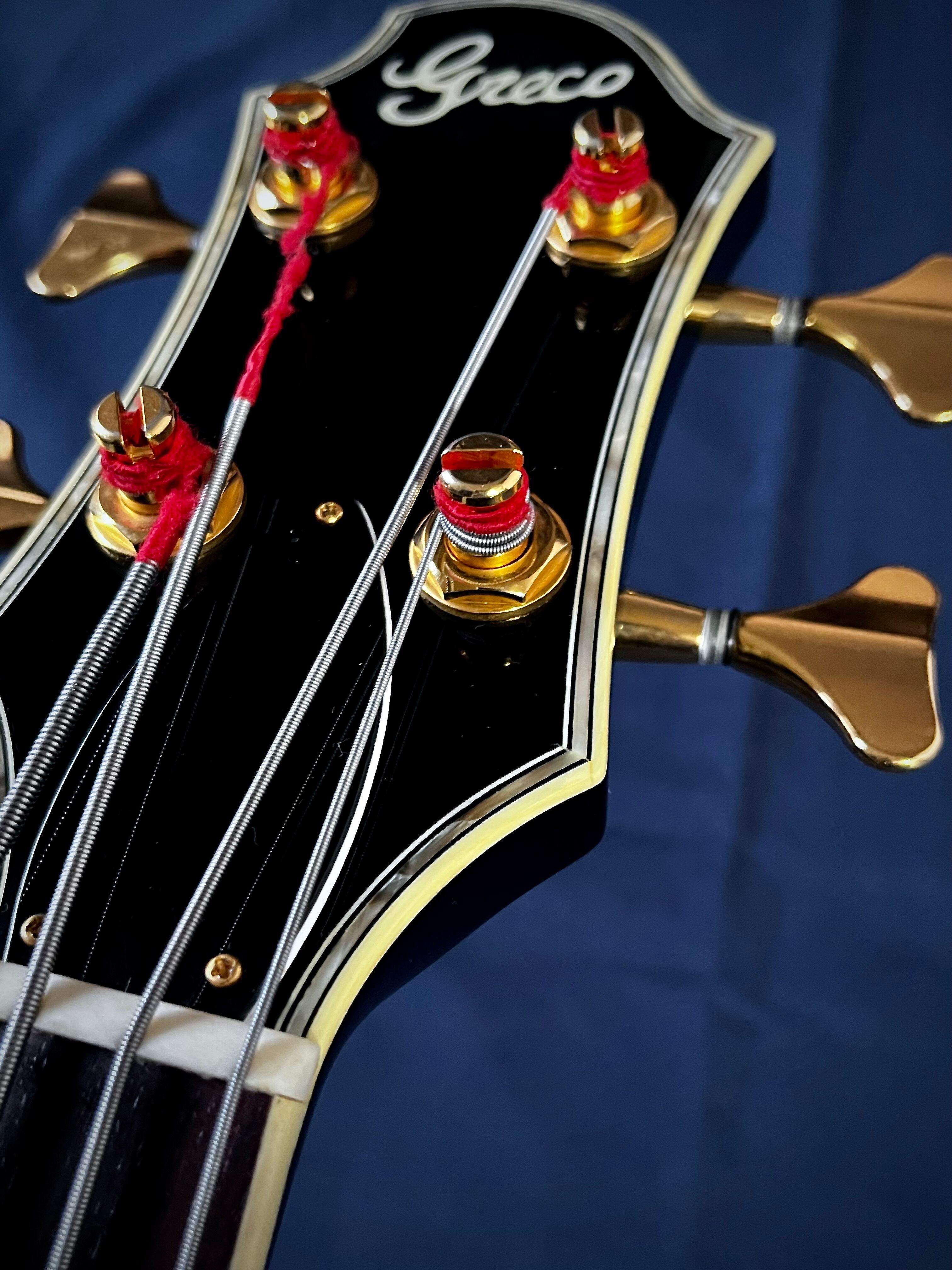 グレコ LGB 2002 Les Paul Custom ベース 日本製 Japan vintage