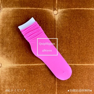 ストッキングソックス　トイピンク