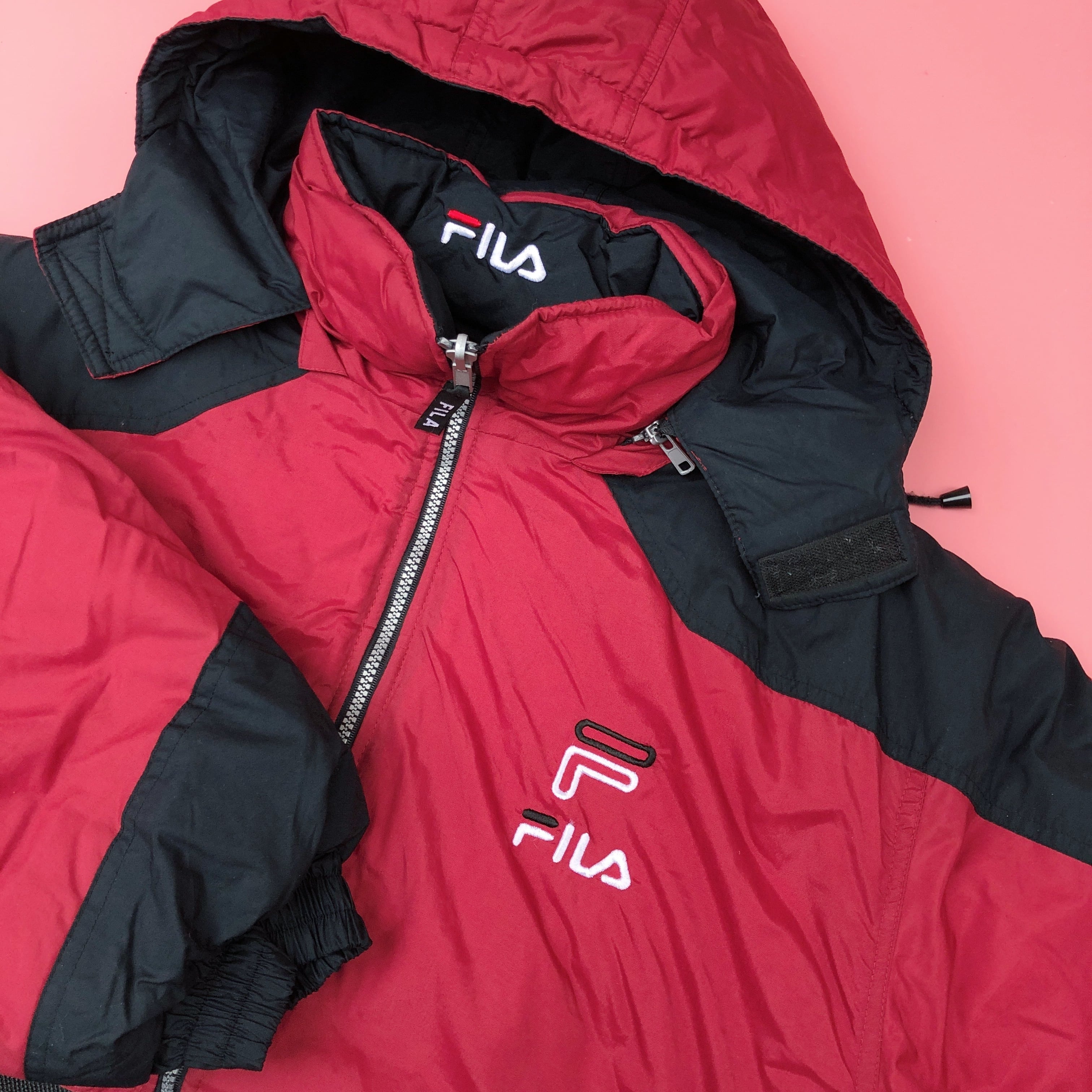 FILA リバーシブル　ダウンジャケット