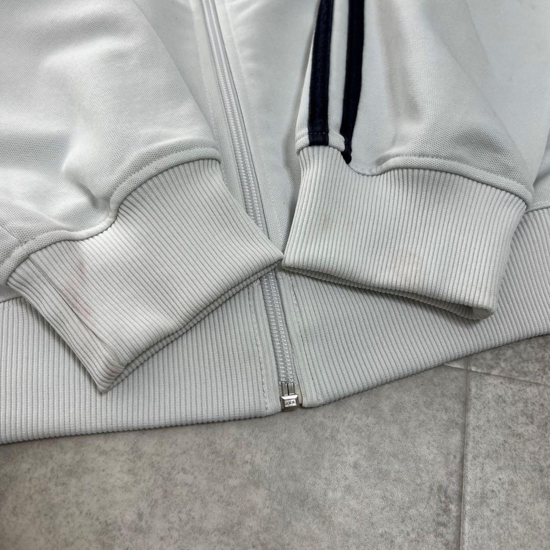 フレッドペリー FRED PERRY トラックジャケット Y2K ジャージ 白