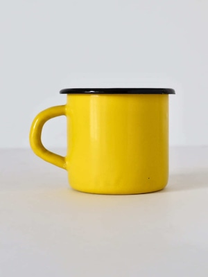 マグ ホーロー製 イエロー / Mug Yellow 8cm
