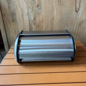 DULTON ROLL-TOP STOCKER S SATIN　ダルトン　ロールトップストッカー　S　ステン　キッチン収納　収納ケース　ステンレス　ダイニング　