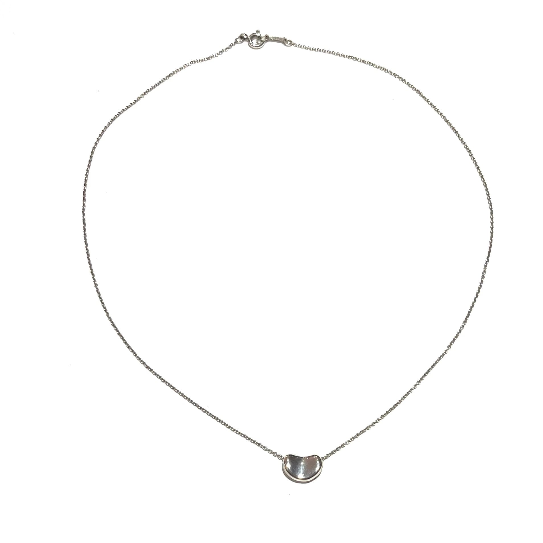 TIFFANY&CO.】2515 幸福ミニビーン ネックレス／Elsa Peretti／自然美