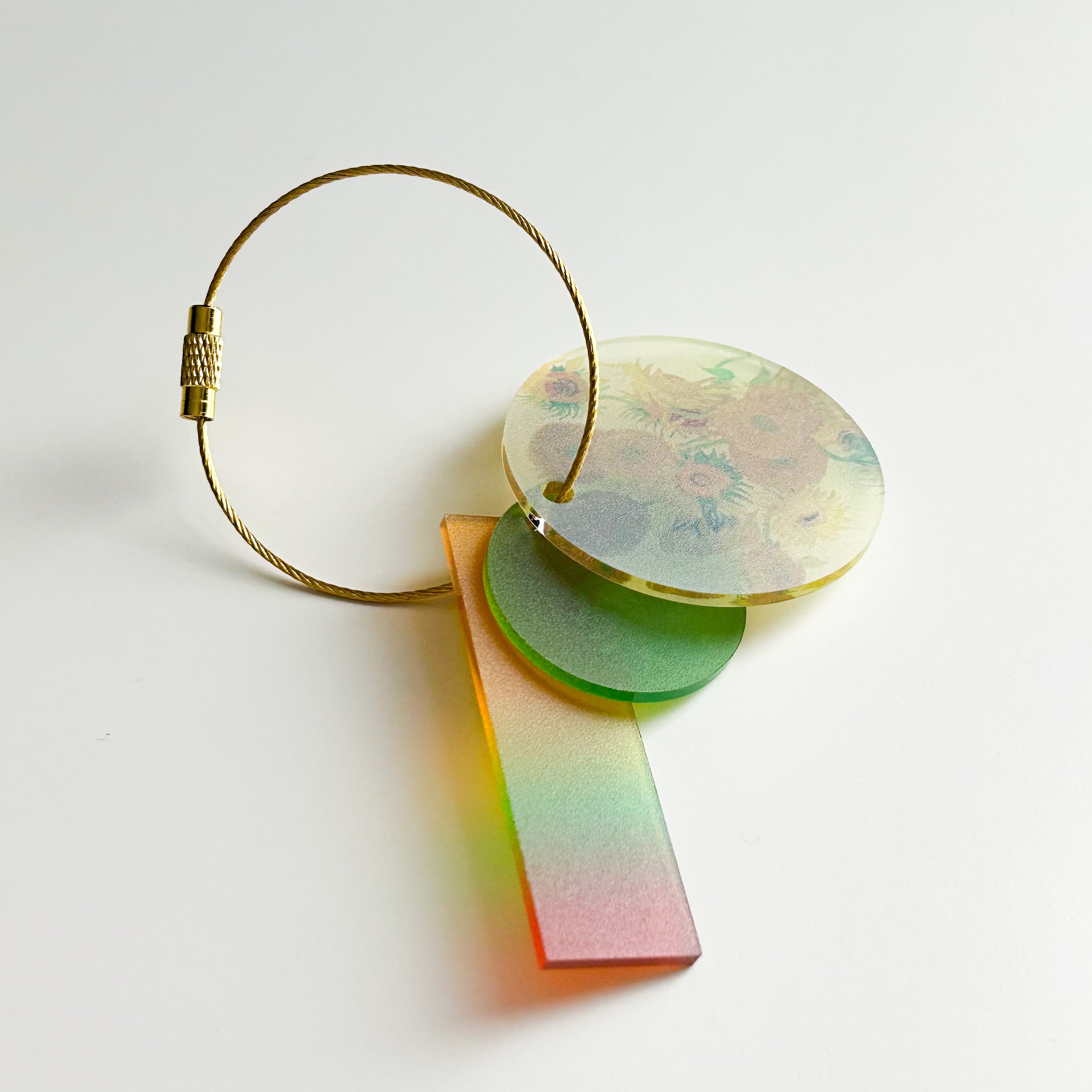 ゴッホ アクリルキーホルダー ひまわり＜東京都美術館ミュージアム