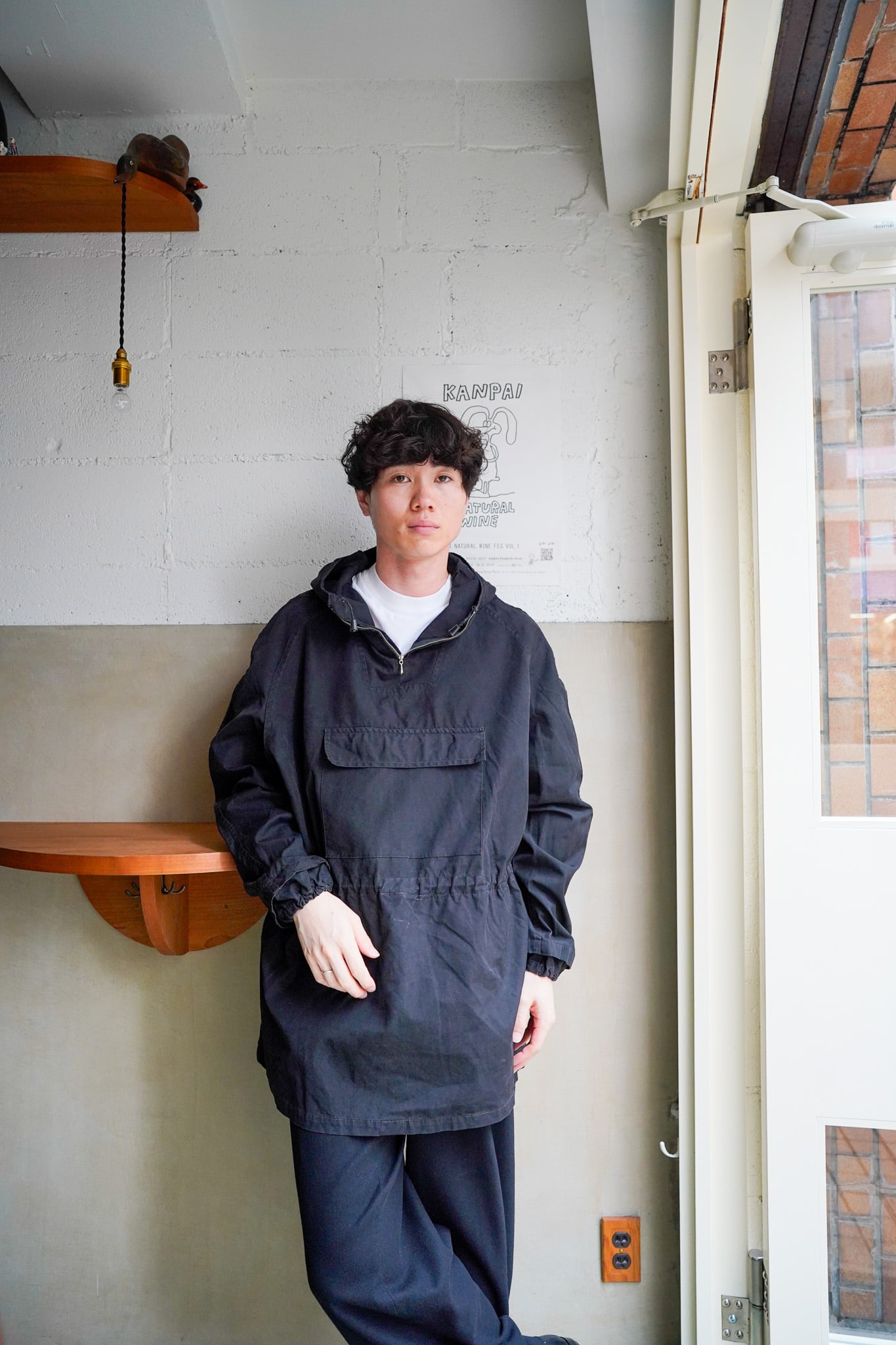 【1970s】"Made in USA" Cotton 100% Alpine Smock / 6-305